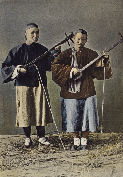 Blind Beggars by European Photographer